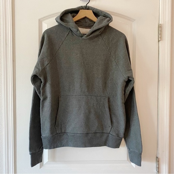 EVERLANE The Track Hoodie Heather Gray NWT - Picture 6 of 11